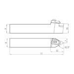 Heikenei Tssnr Snmg 1204/1506/1906 Dış Çap Tornalama Kateri - Görsel 2